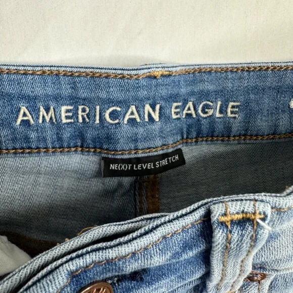 American Eagle Outfitters Next Level Stretch Hi Rise Shortie Size 8 - Picture 4 of 6